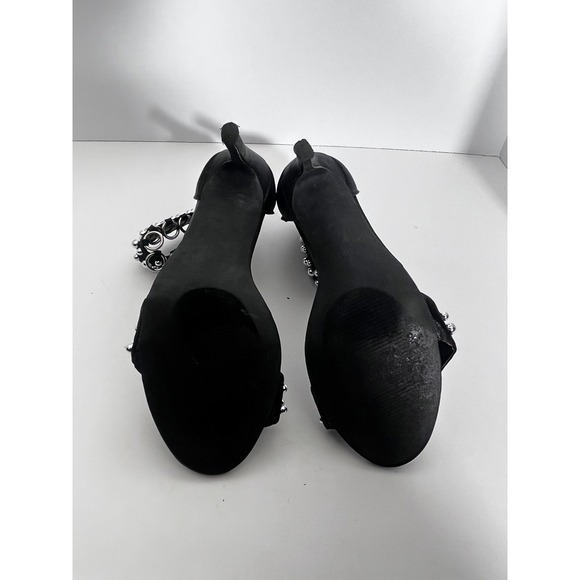 Cape Robbin Shoes Womens Size 9 Studded Heels Ankle Strap Stiletto Party - Picture 6 of 11